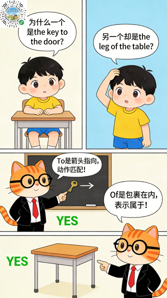 to / of 空间画面法示意图