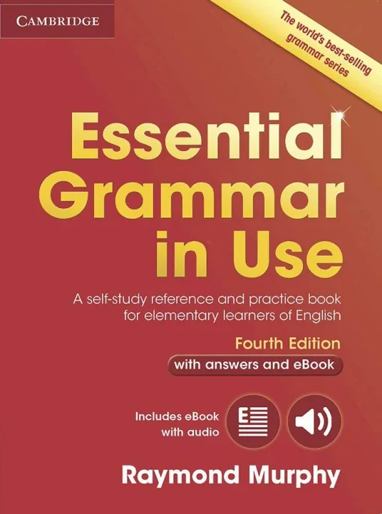 Essential Grammar in Use 剑桥初级语法课程封面